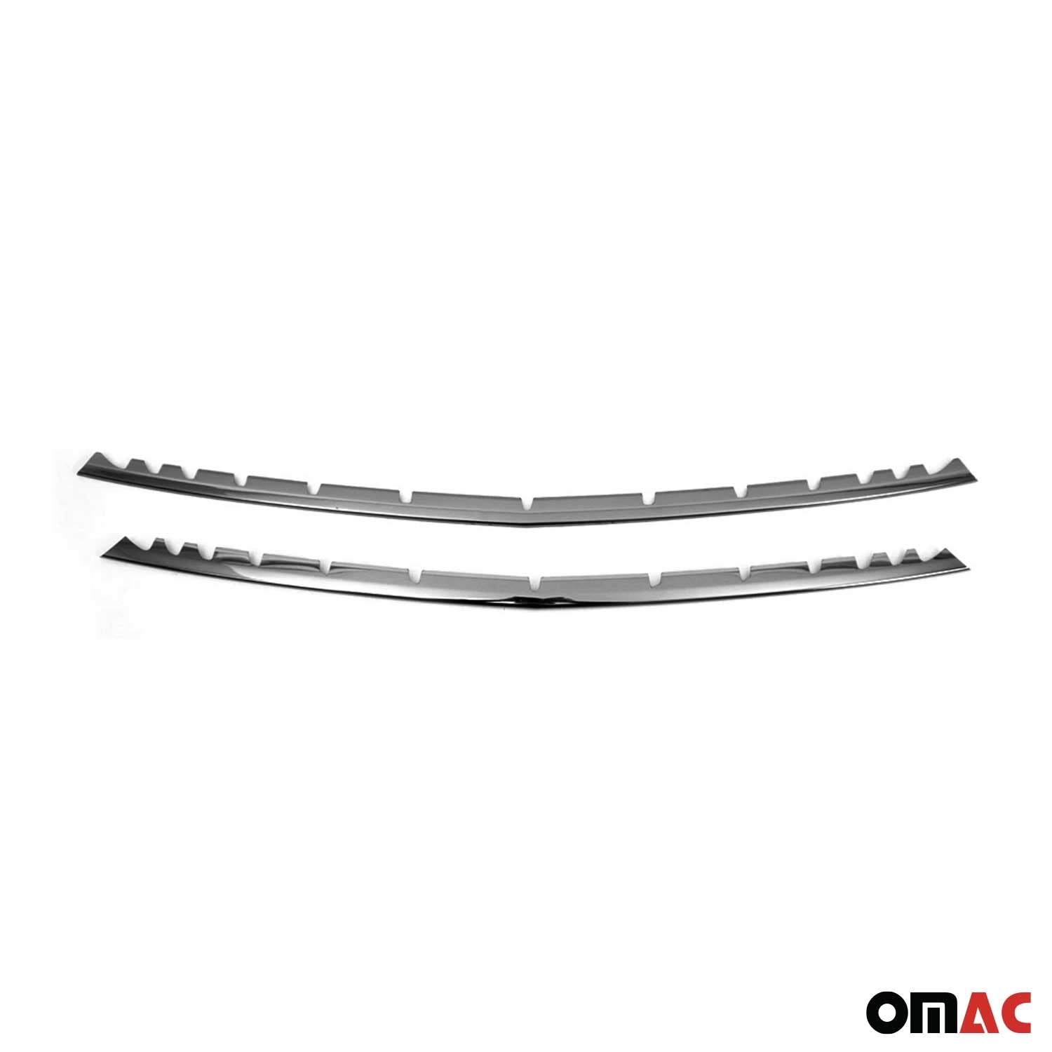 Kühlergrill Leiste Grillleisten für Mercedes Vito W447 2014-2025 Chrom Dunkel 2x