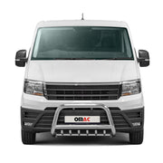 Frontbügel Frontschutzbügel für VW Crafter 2017-2026 mit ABE Stahl Silber