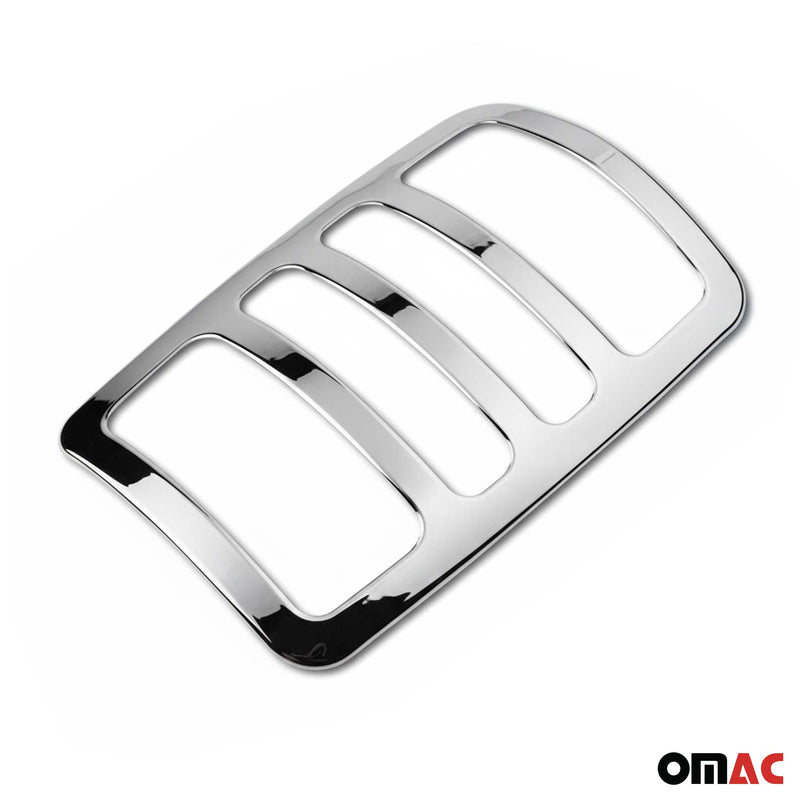 Rücklicht Leisten Heckleuchte für VW Caddy 2003-2014 Edelstahl Silber 2tlg