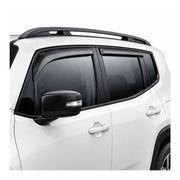 Windabweiser Regenabweiser für Jeep Renegade 2014-2024 Dunkel Acryl 4tlg