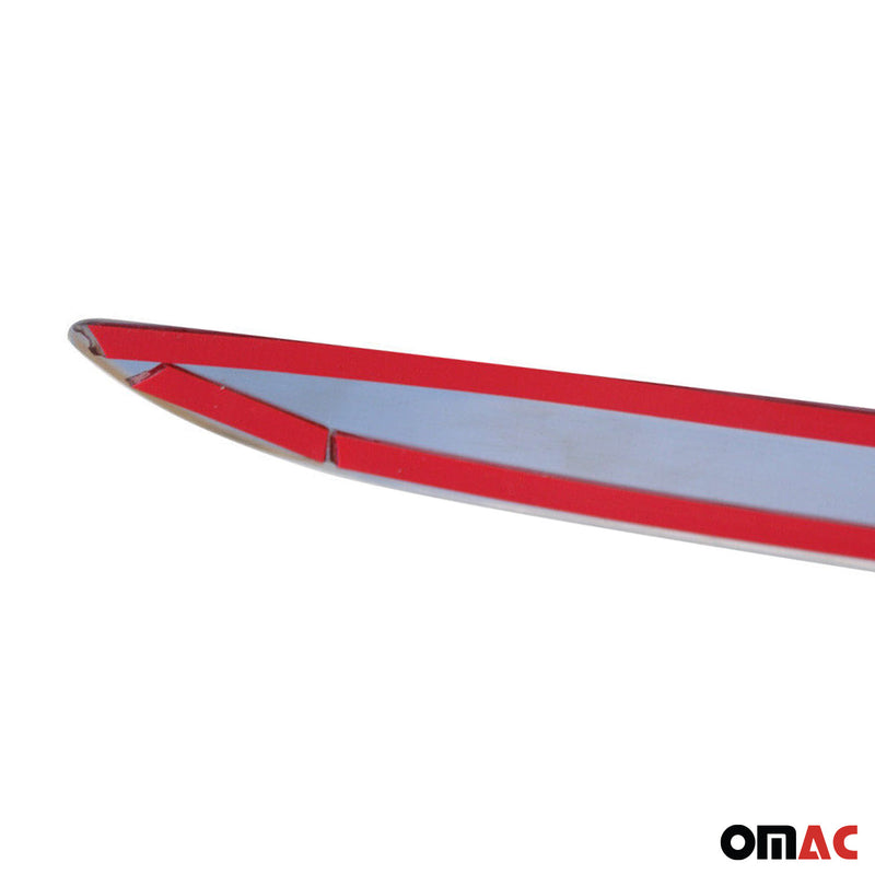 Kofferraumleiste Heckklappe Leiste für Hyundai ix35 2010-2015 Edelstahl Chrom