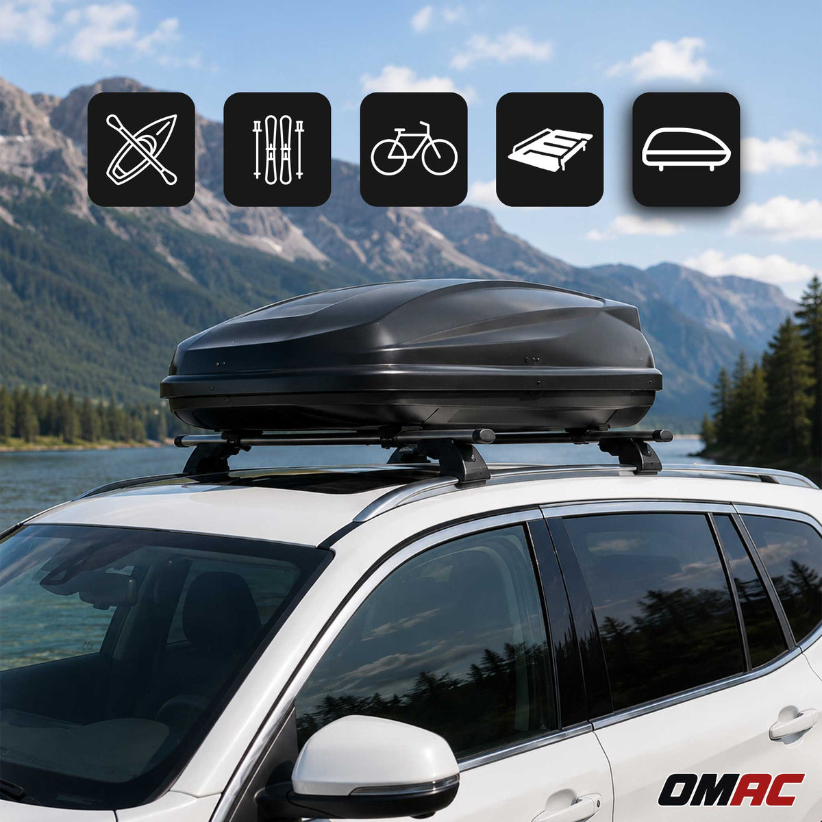 Dachträger für Mini Clubman R55 2009-2014 Aluminium Grau Dachgepäckträger