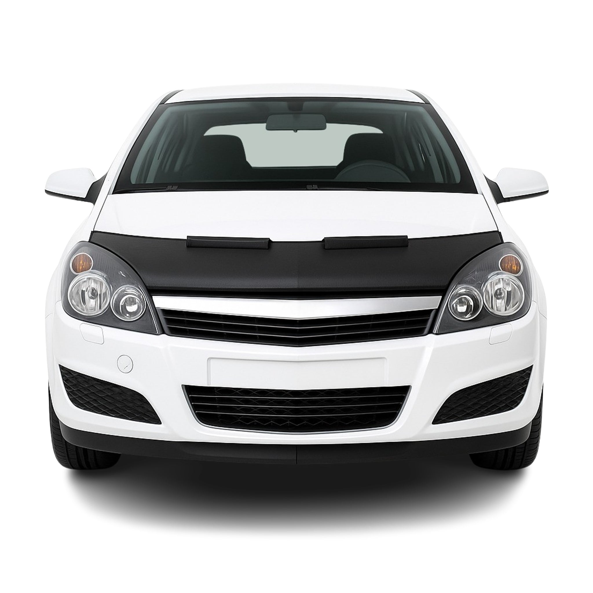 Haubenbra Bonnet Bra Steinschlagschutzmaske für Opel Astra H 2004-2009 Schwarz