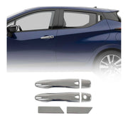 Chrom Türgriff Blende für Nissan Micra 2017-2020 4-Tür Edelstahl 6tlg