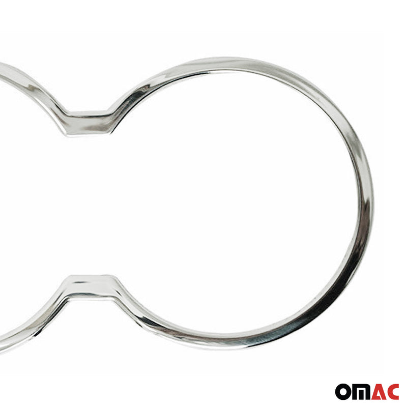 Getränkehalter Rahmen Cupholder für Hyundai ix35 2010-2015 Edelstahl Chrom