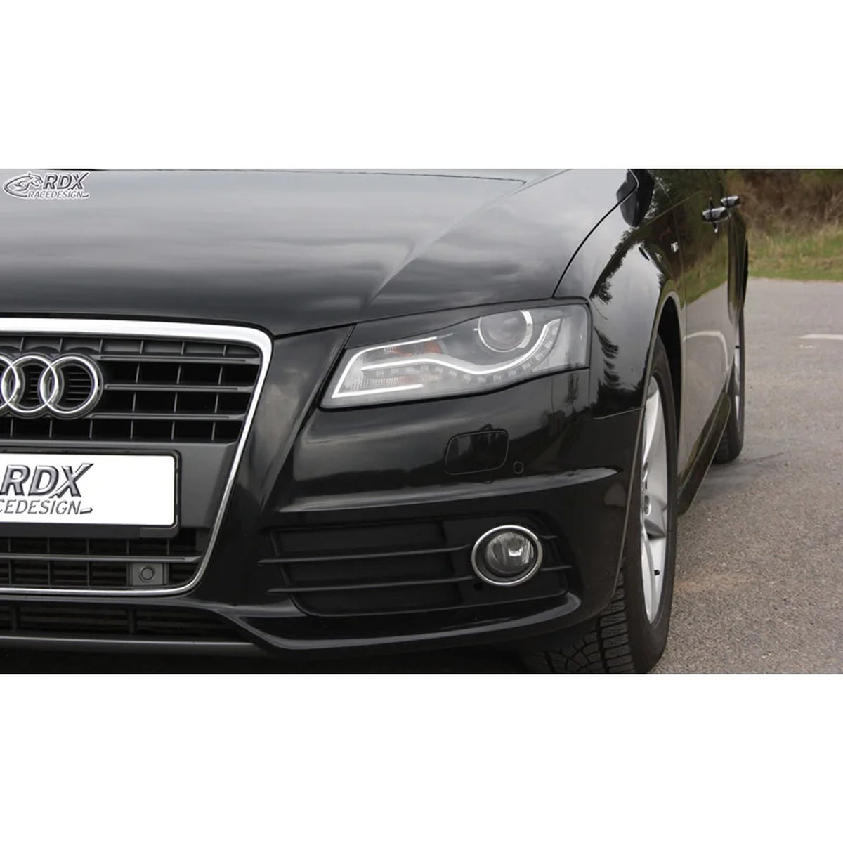 RDX Scheinwerferblenden für Audi A4 B8 2008-2012 ABS TÜV