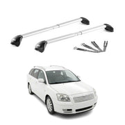 Dachträger Grundtäger für Toyota Avensis I II Kombi 1997-2008 Alu Grau 2x ABE
