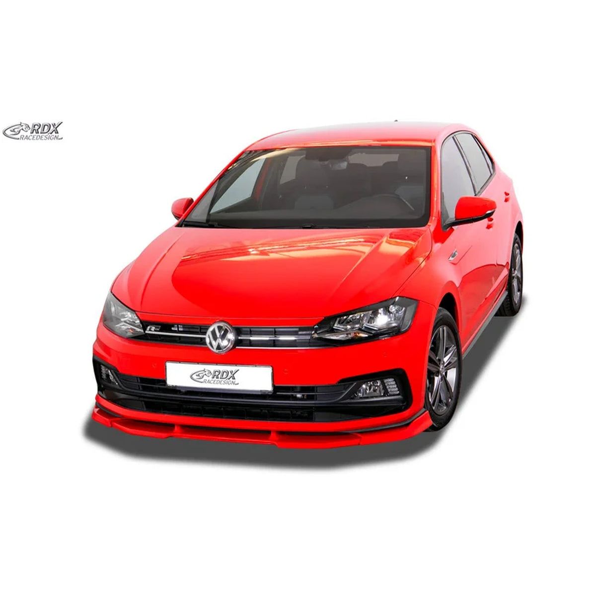 RDX Frontspoiler Vario-X für VW Polo 2G/AW R-Line/GTi 2017- Polyurethan TÜV
