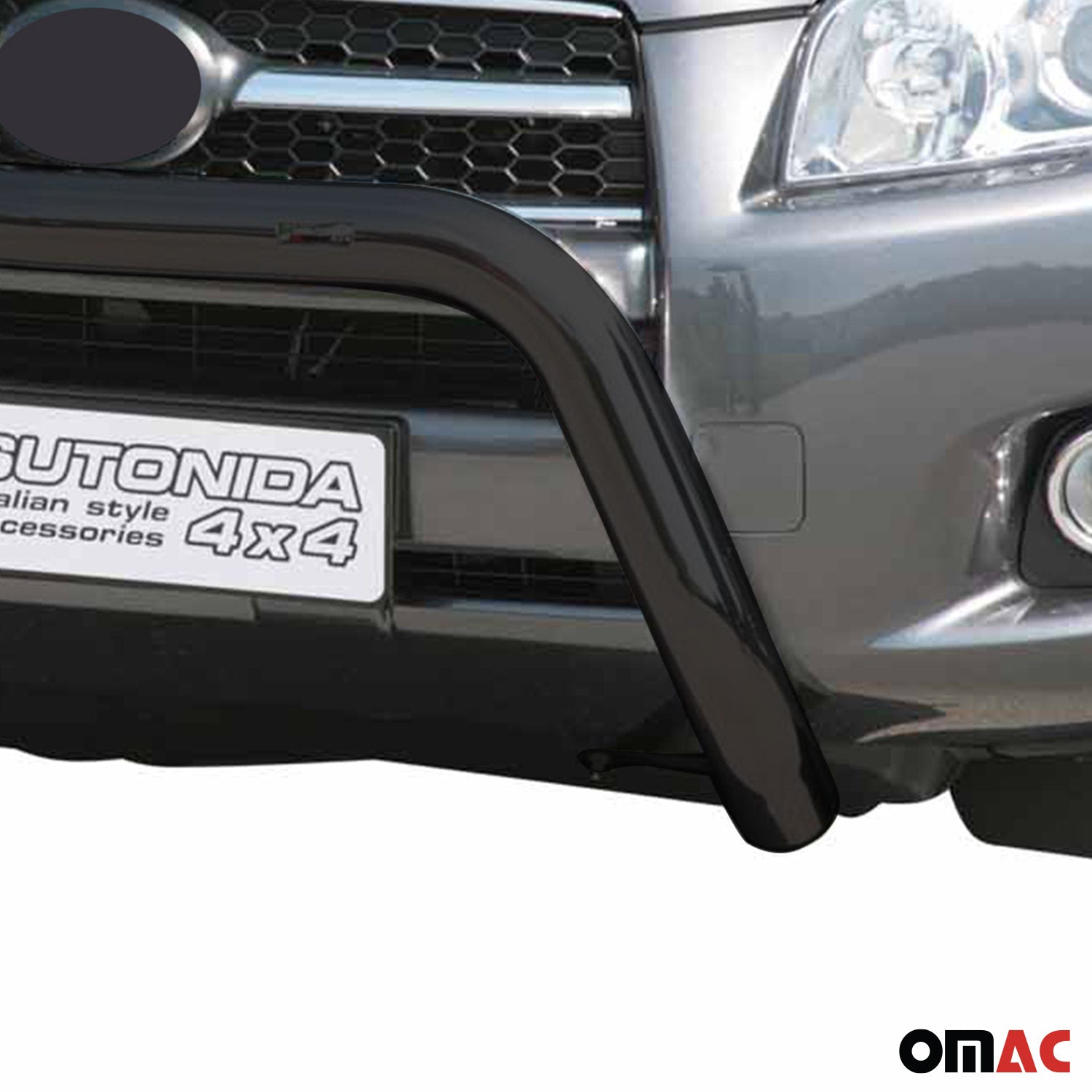 Frontbügel Frontschutzbügel für Toyota RAV4 XA30 2009-2010 ø76mm Stahl Schwarz