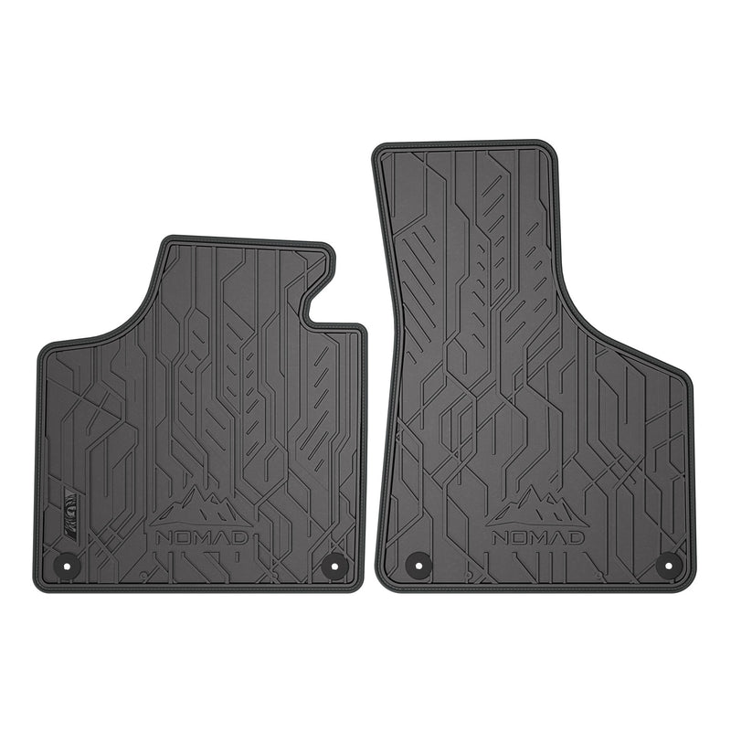 Fußmatten für Audi A3 8P HB RS3 Sportback 2003-2013 Schwarz Grau 2 teile