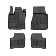 Fußmatten Gummimatten für Renault Twingo III 2014-2024 TPE Schwarz 4 Teile