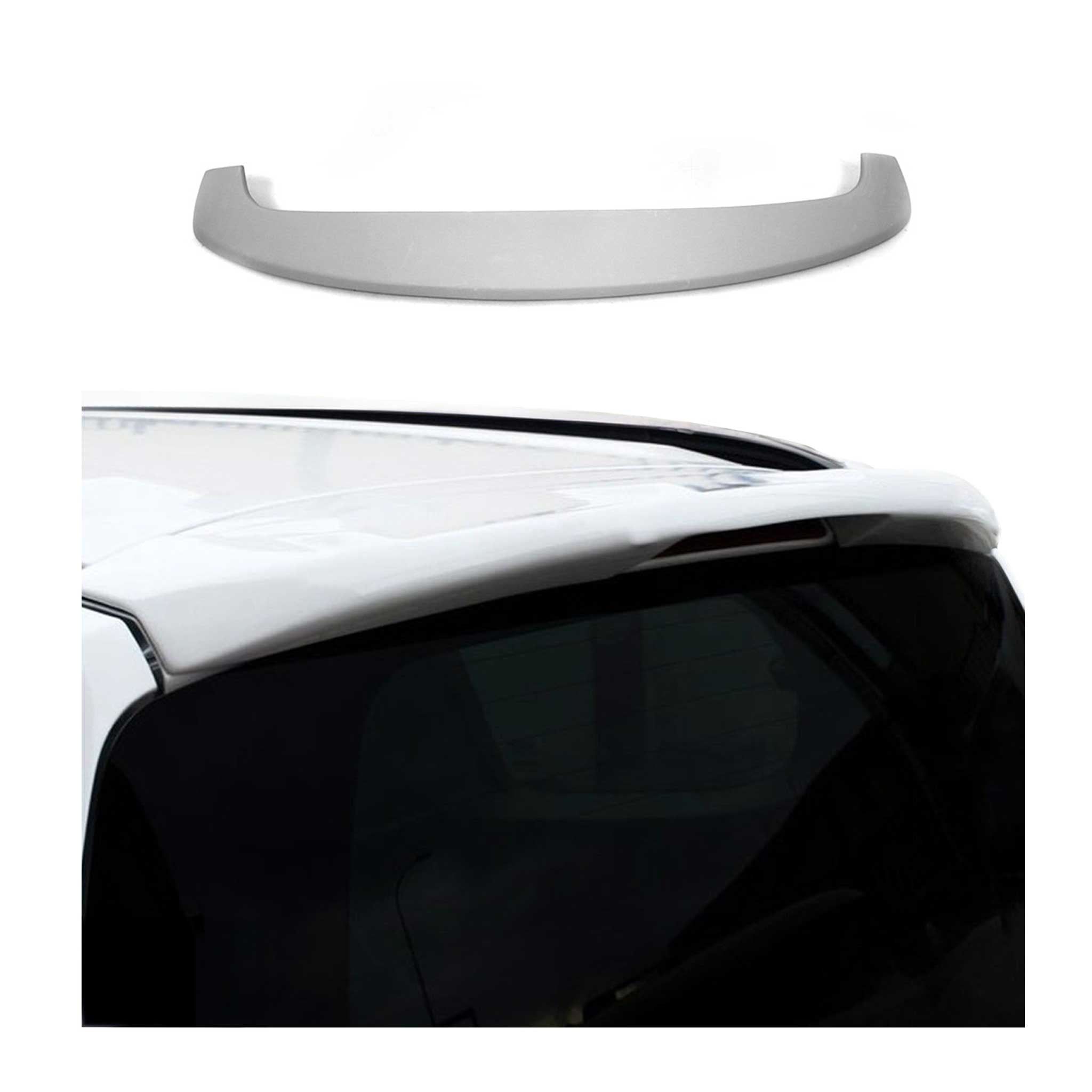 Heckspoiler Dachspoiler Hecklippe für Dacia Lodgy 2013-2024 ABS Grundiert 1tlg