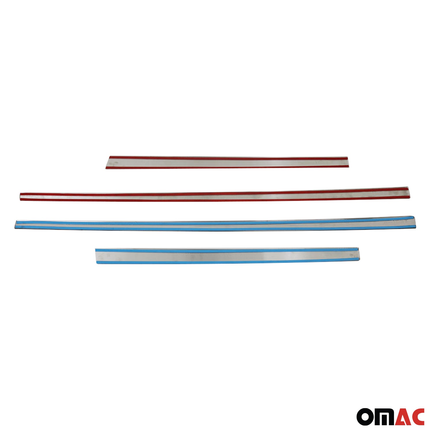 Seitentürleiste Türschutzleiste für Land Rover Discovery 2004-2009 Edelstahl 4x