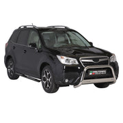 Seitenschweller Schwellerrohre für Subaru Forester IV 2013-2015 Pre-FL Schwarz