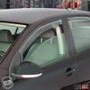 Windabweiser Regenabweiser für Opel Zafira C Tourer 2012-2020 Dunkel Acryl 2tlg