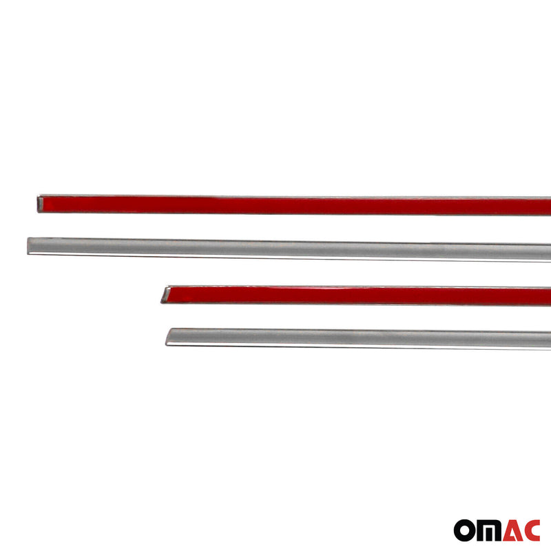 Fensterleisten Zierleisten für Suzuki SX4 2013-2025 Edelstahl Chrom 4tlg