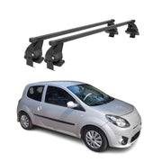 Menabo Dachträger Grundtäger für Renault Twingo mk2 2007-2014 50kg Stahl Schwarz