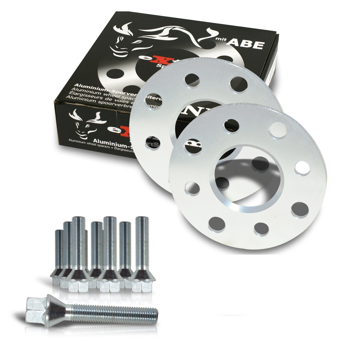 JOM Spurverbreiterung Set 10mm für Alfa Giulietta Typ 940 mit ABE Aluminium