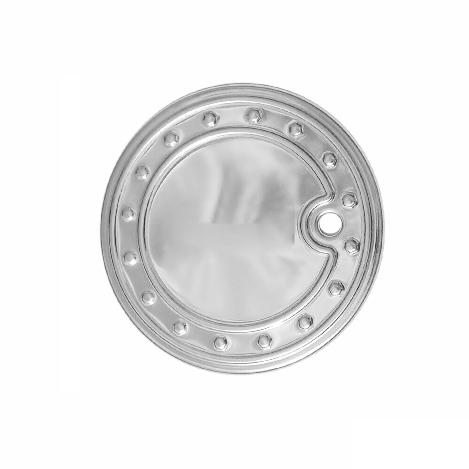 Tankdeckel Blenden Schutz für Ford Fiesta mk5 2002-2008 Edelstahl Chrom Silber