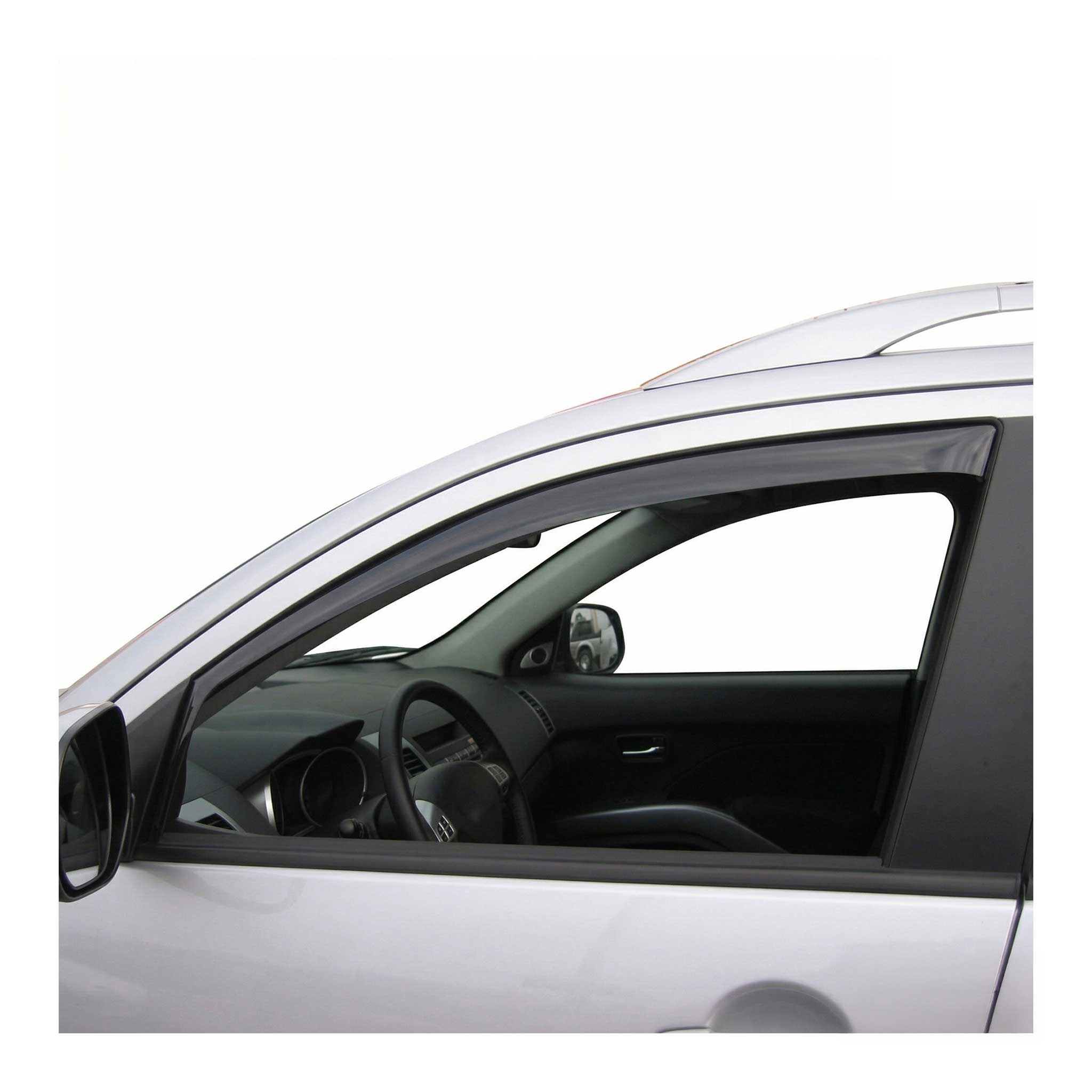 Windabweiser Regenabweiser für Renault Clio 2012-2019 5tür Dunkel Acryl 2tlg