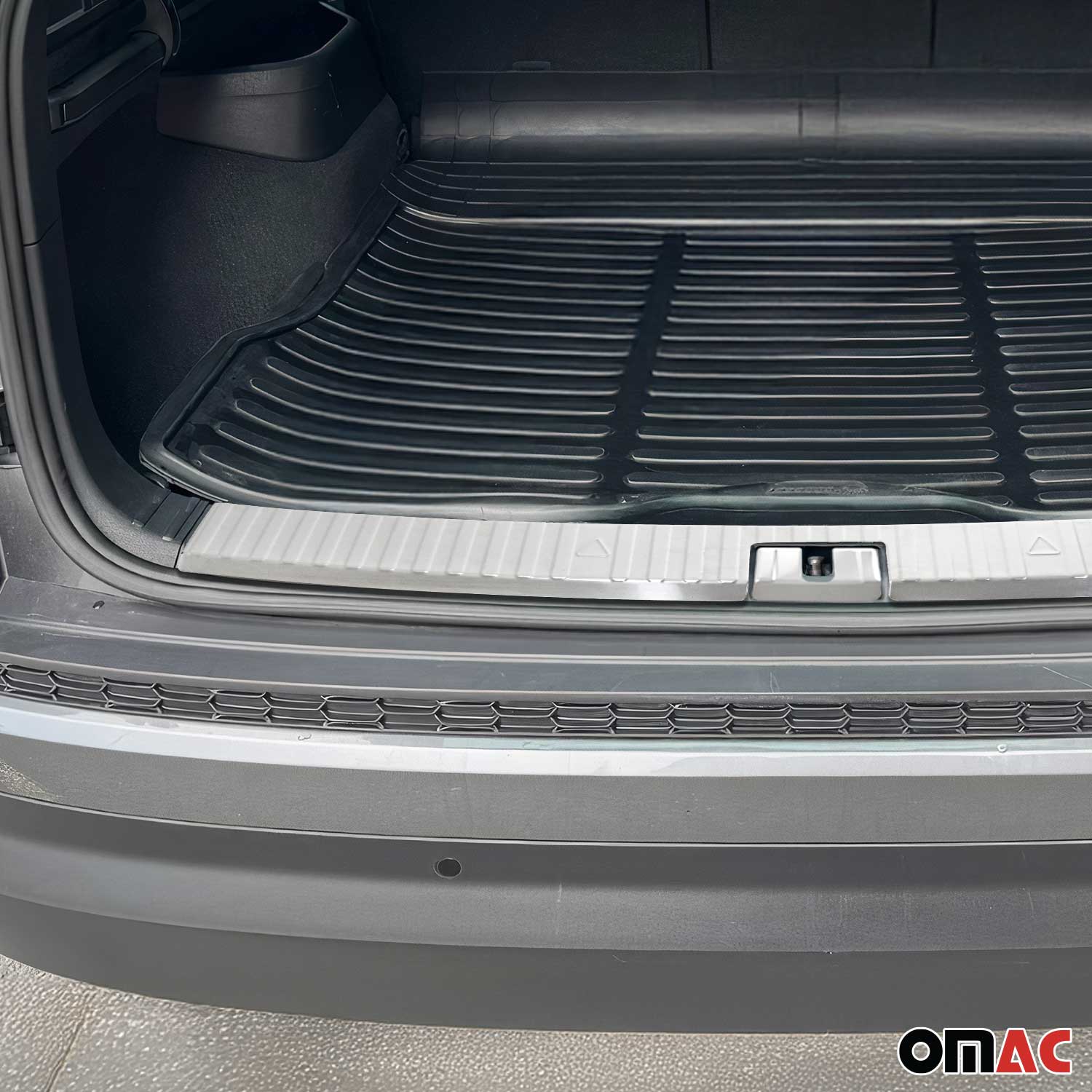 Ladekantenschutz Stoßstangenschutz für Skoda Kodiaq I 2016-2024 Edelstahl Chrom
