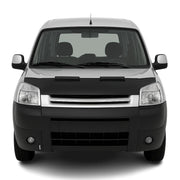 Haubenbra Steinschlagschutz für Peugeot Partner Citroen Berlingo Schwarz Halb