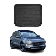 Kofferraummatte Kofferraumwanne für Ford Kuga III 2019-2026 Gummi TPE Schwarz