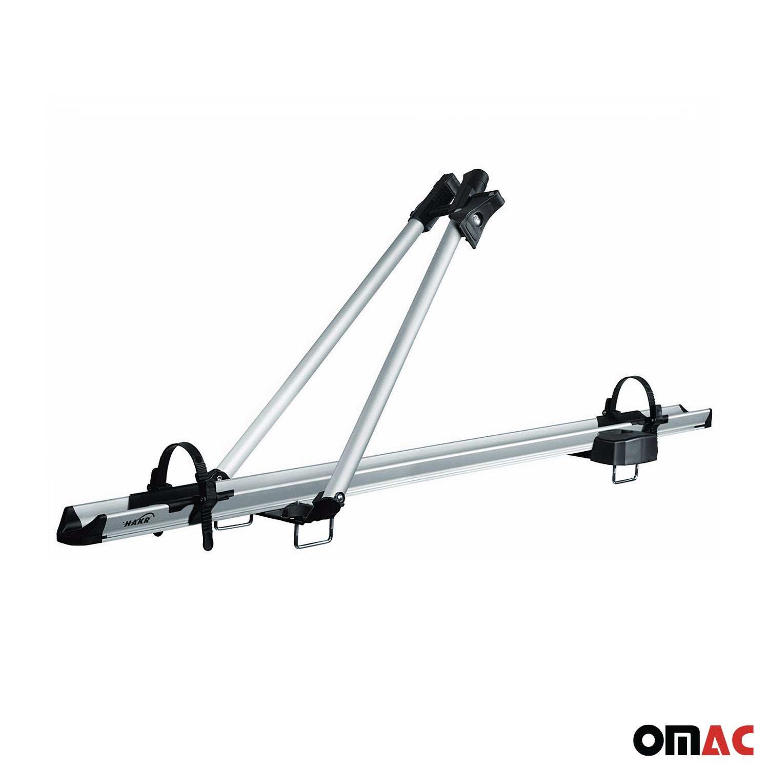 Fahrradträger Dachfahrradträger bis 17kg Aluminium Silber Fahrradhalter