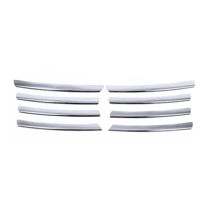 Kühlergrill Leisten Grillleisten für VW Passat 2000-2005 Edelstahl Silber 8tlg
