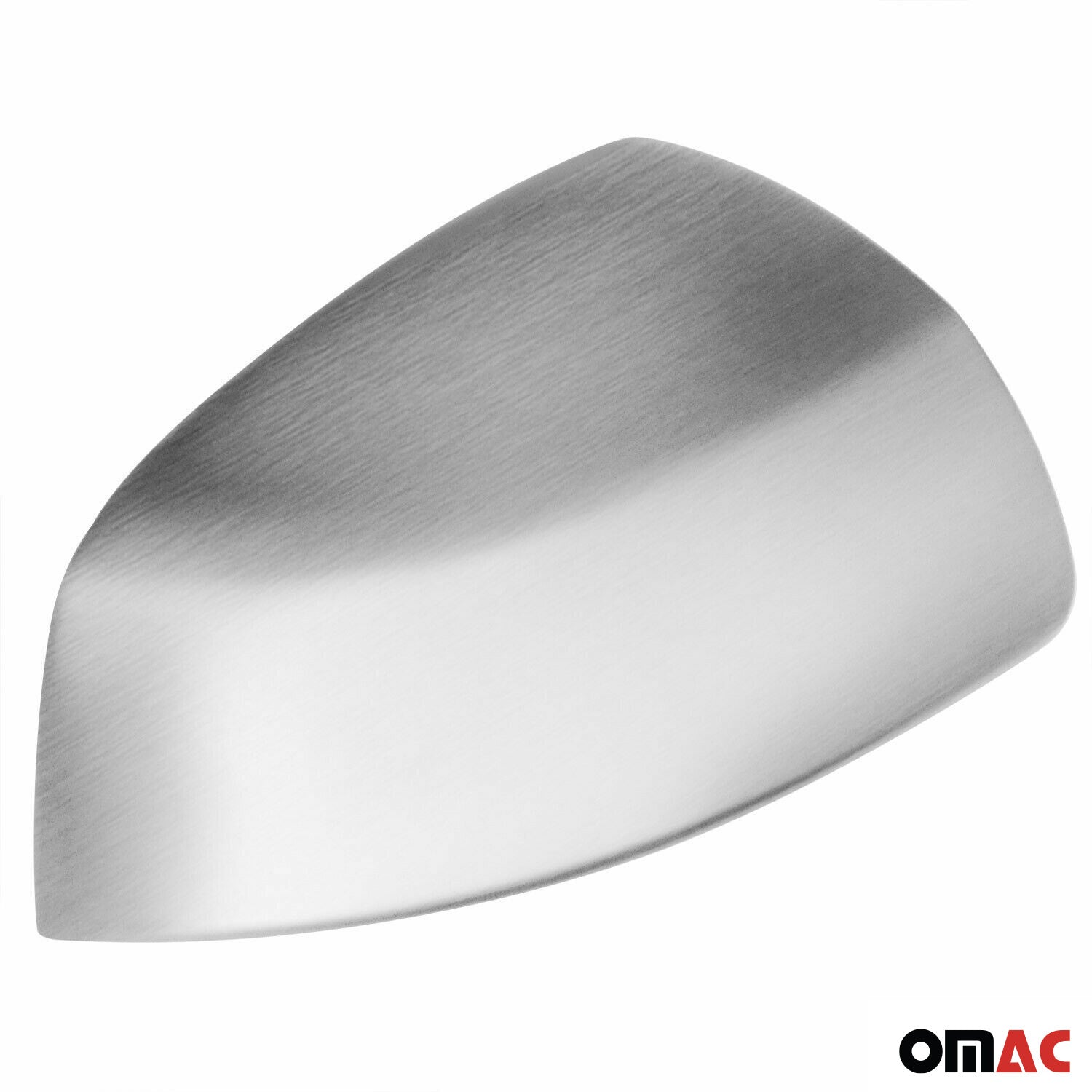 Spiegelkappen Spiegelabdeckung für Smart 451 2007-2015 Edelstahl Matt 2tlg