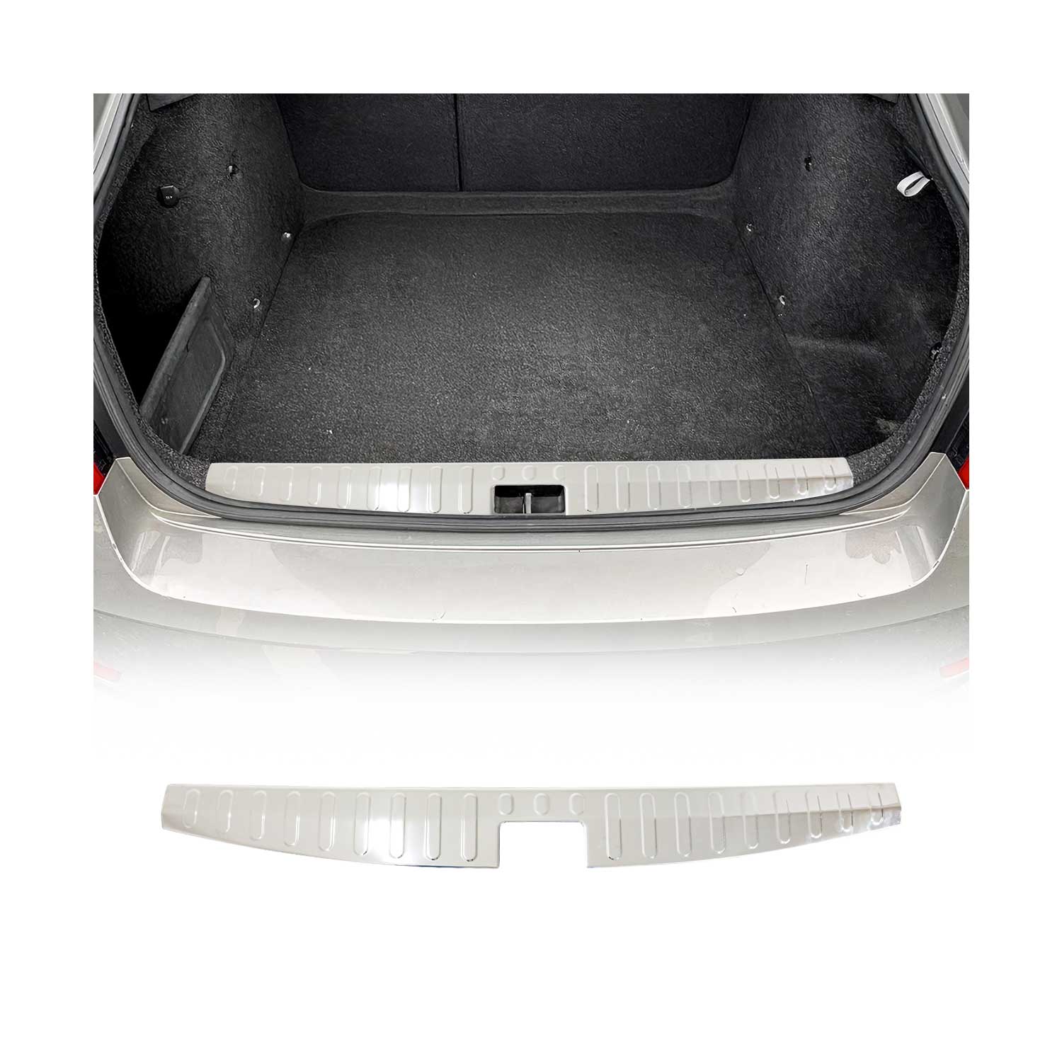 Ladekantenschutz Stoßstange für Skoda Octavia III Kombi 2013-19 Edelstahl Chrom