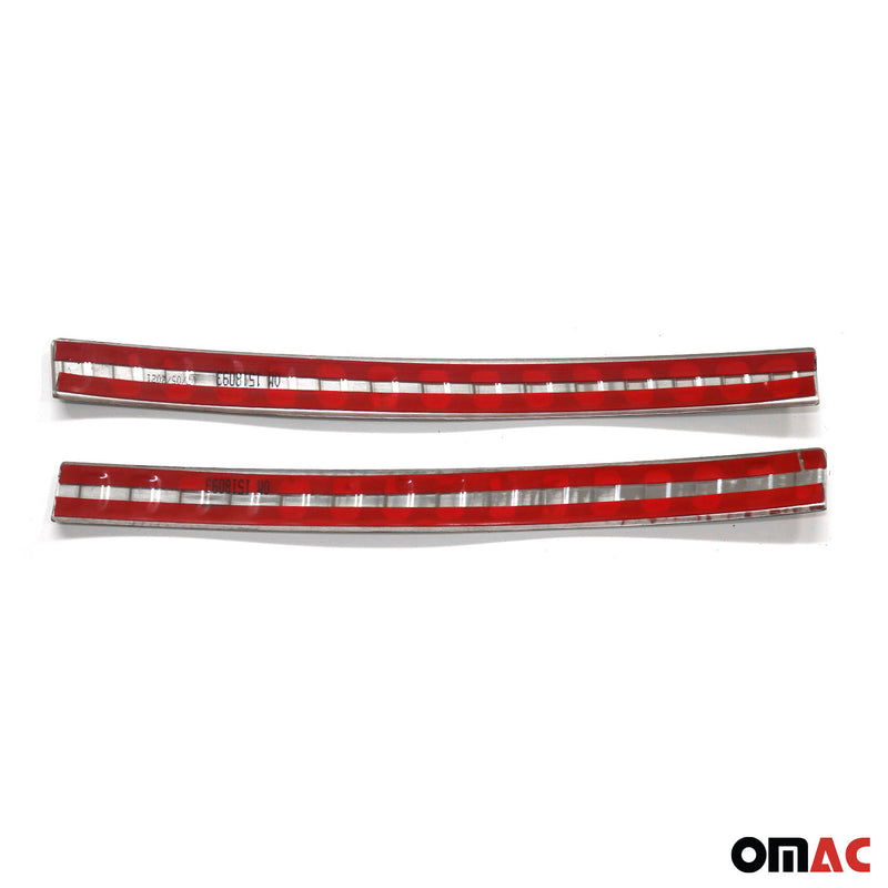 Ladekantenschutz Stoßstangenschutz für Citroen C-Elysee 2012-21 Edelstahl Chrom