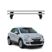 Menabo Dachträger Grundtäger für Fiat 500X 2015-2026 50kg Aluminium Silber 2 tlg