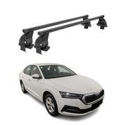Menabo Dachträger Grundtäger für Skoda Octavia mk4 2020-2026 50kg Stahl Schwarz