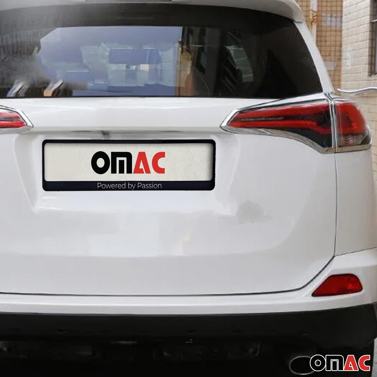 Rücklicht Leisten Heckleuchte für Toyota RAV4 2019-2025 Chrom ABS Silber 2tlg