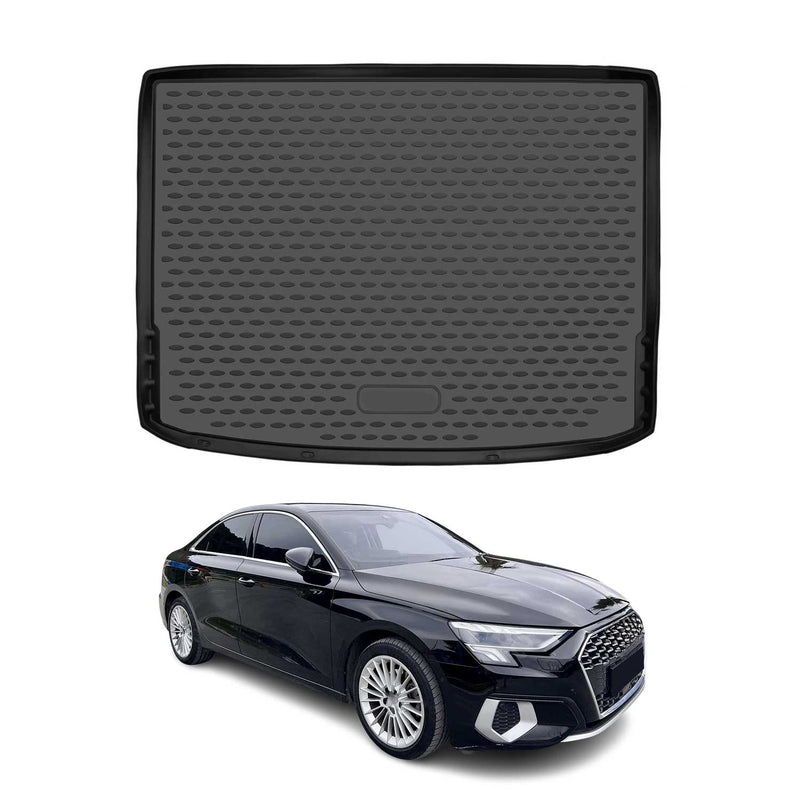 Kofferraummatte Kofferraumwanne für Audi A3 8Y Sportback 2020-2025 Gummi TPE