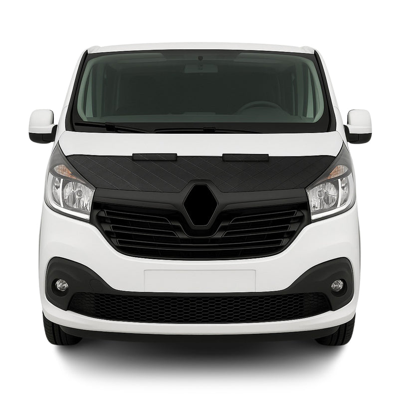 Schwarz Haubenbra Steinschlagschutz für Renault Trafic 2014-2020 Halb