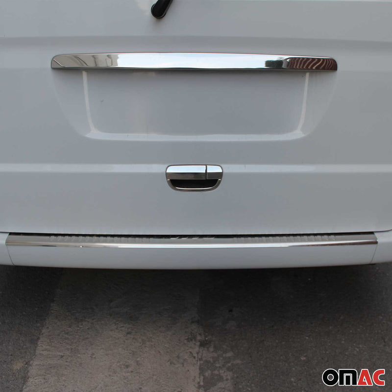 Kofferraumleiste Heck Leisten für Mercedes Vito W639 2003-2014 Chrom Edelstahl