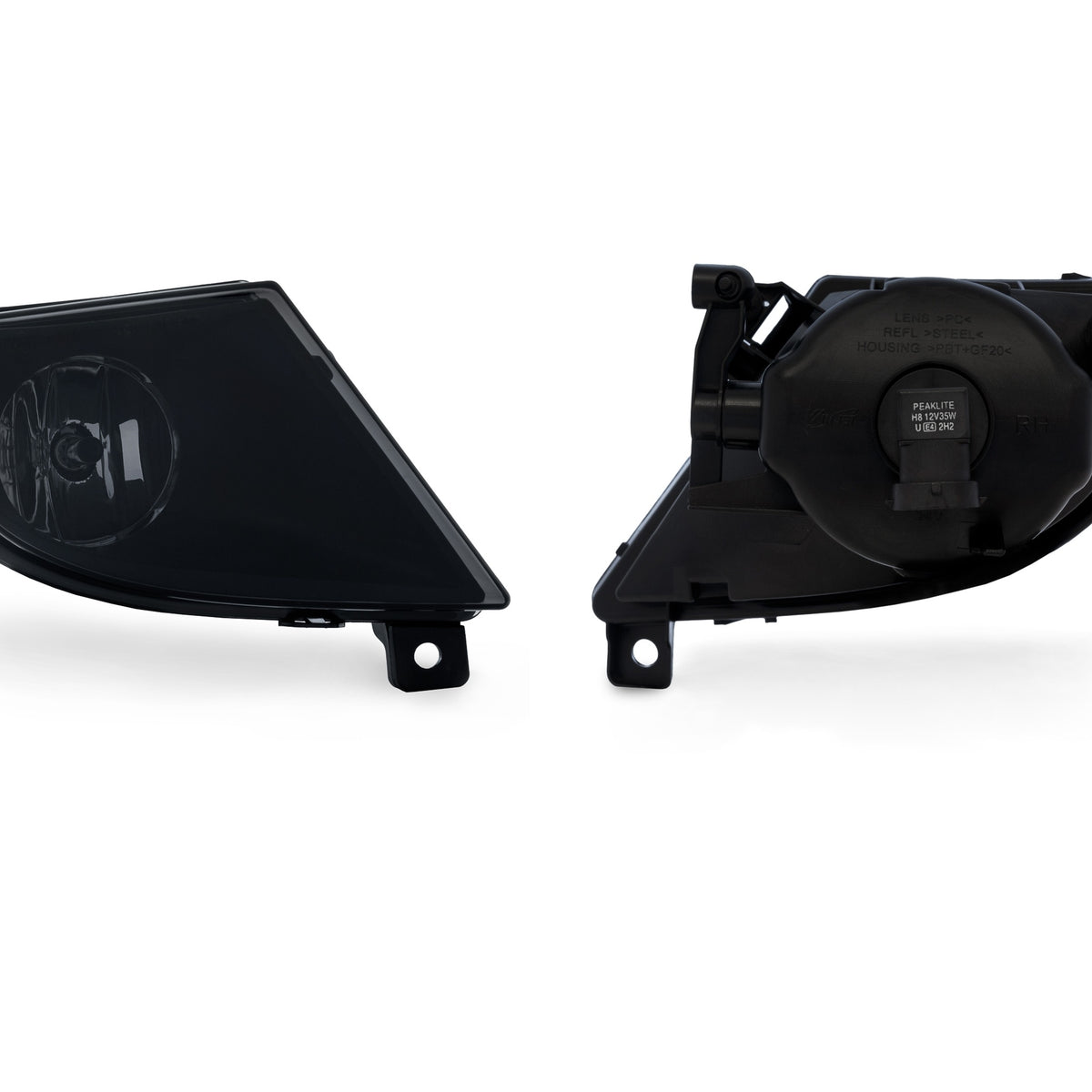 JOM Nebelscheinwerfer für BMW 5er (E60/E61) 2007-2010 Smokeglas Rauchgrau