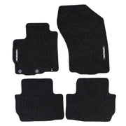 Velours Fußmatten für Citroen C-Crosser 2007-2012 Autoteppich Schwarz 4 tlg