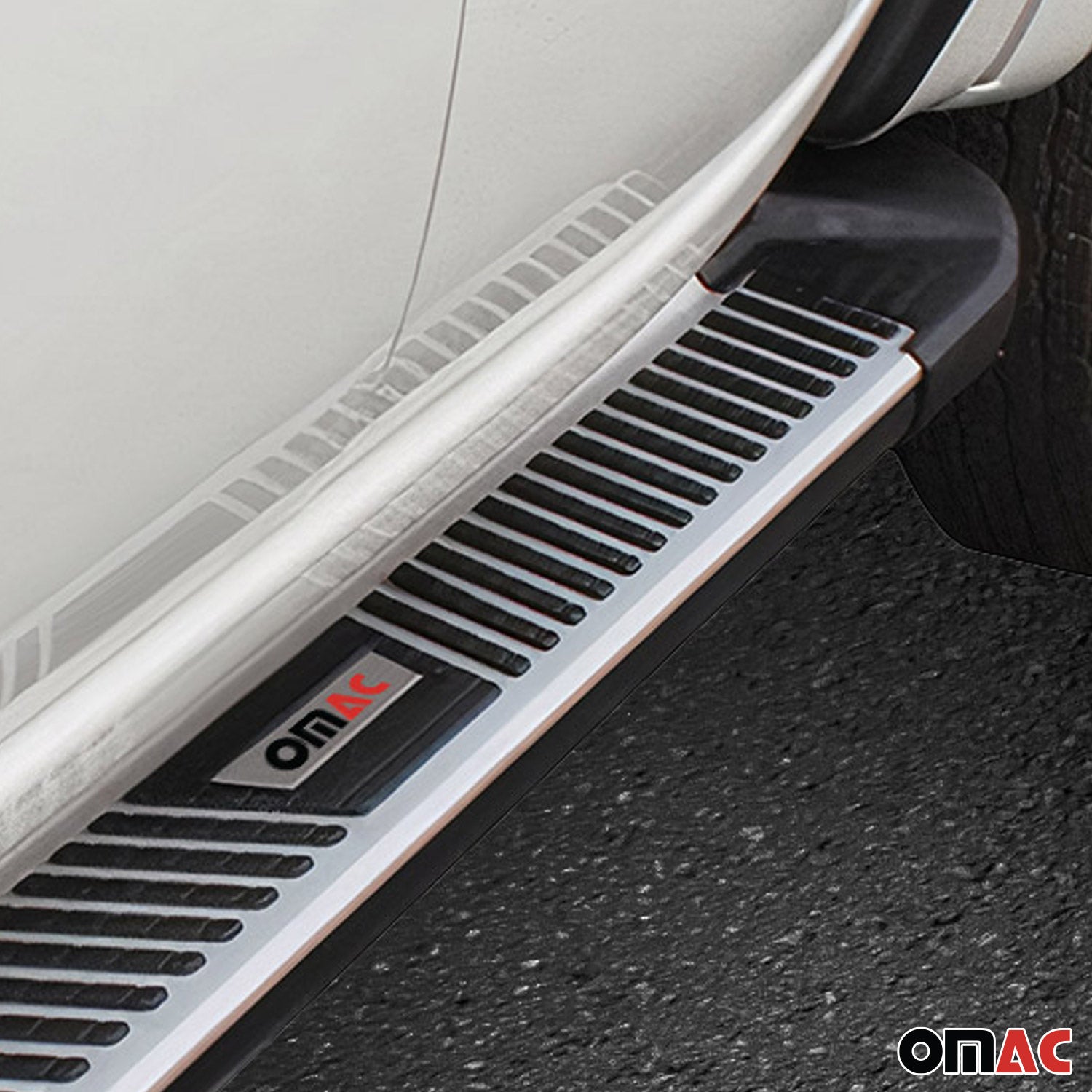 Alu Trittbretter für Nissan Navara D40 2005-2015 Double Cab Seitenschweller