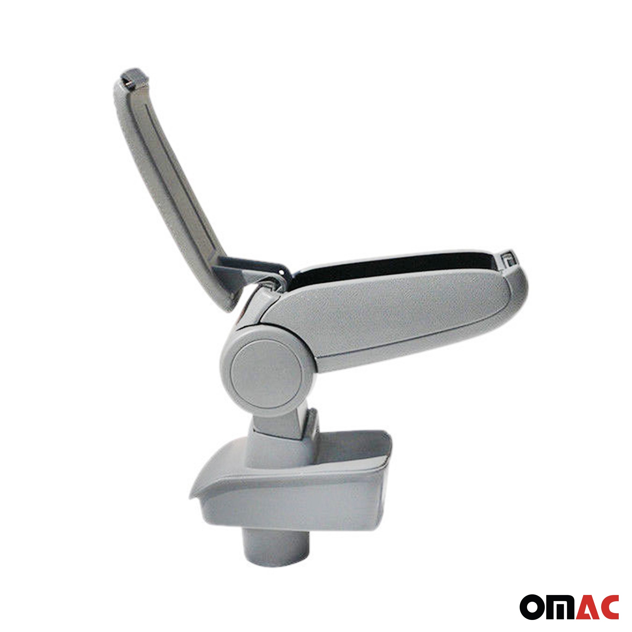 Mittelarmlehne Armlehne Mittelkonsole für Ford Fiesta 6 2008-2017 PU-Leder Grau