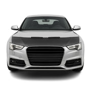 Haubenbra Steinschlagschutz Bonnet Bra für Audi A5 8F 8T FL 2011-16 Schwarz Halb