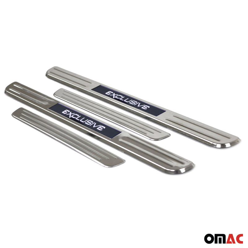 Einstiegsleisten Türschweller Exclusive für Mercedes A Klasse 2004-2022 Chrom 4x