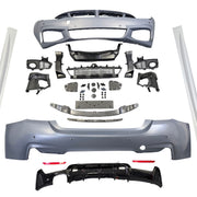JOM Stoßstangen-Kit für BMW F36 Gran Coupé 2014–17 MT VA/HA (PDC/SRA) Seitenschweller