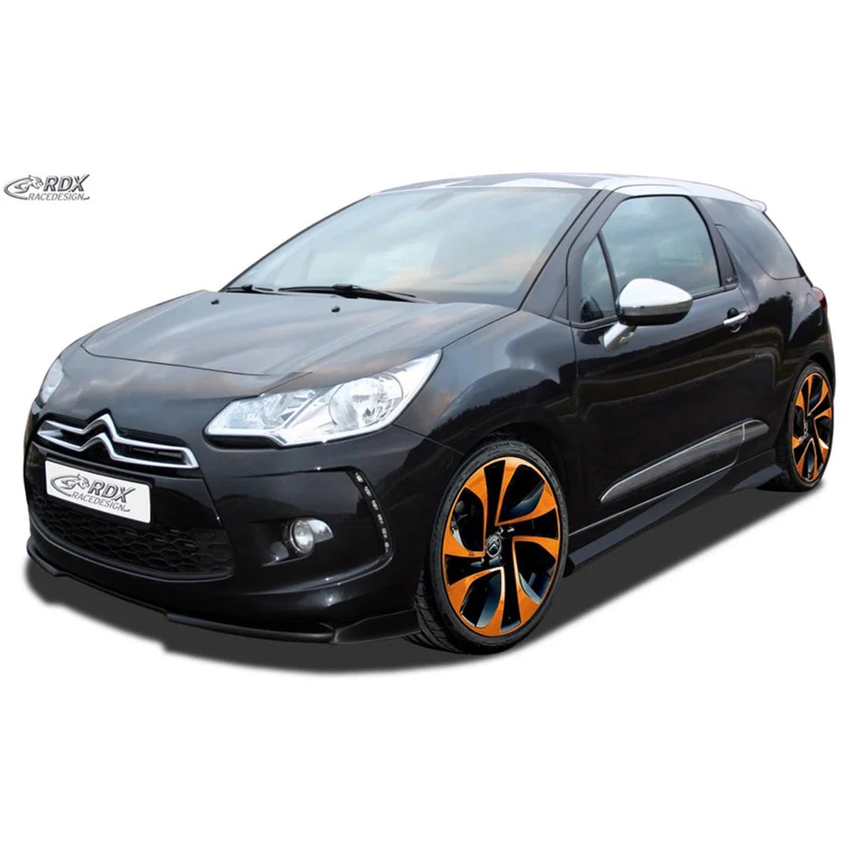 RDX Frontspoiler Vario-X für Citroën DS3 2009-2016 Polyurethan TÜV