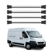 Dachträger Gepäckträger für Fiat Ducato 2006-2026 Relingträger Alu Silber 4x