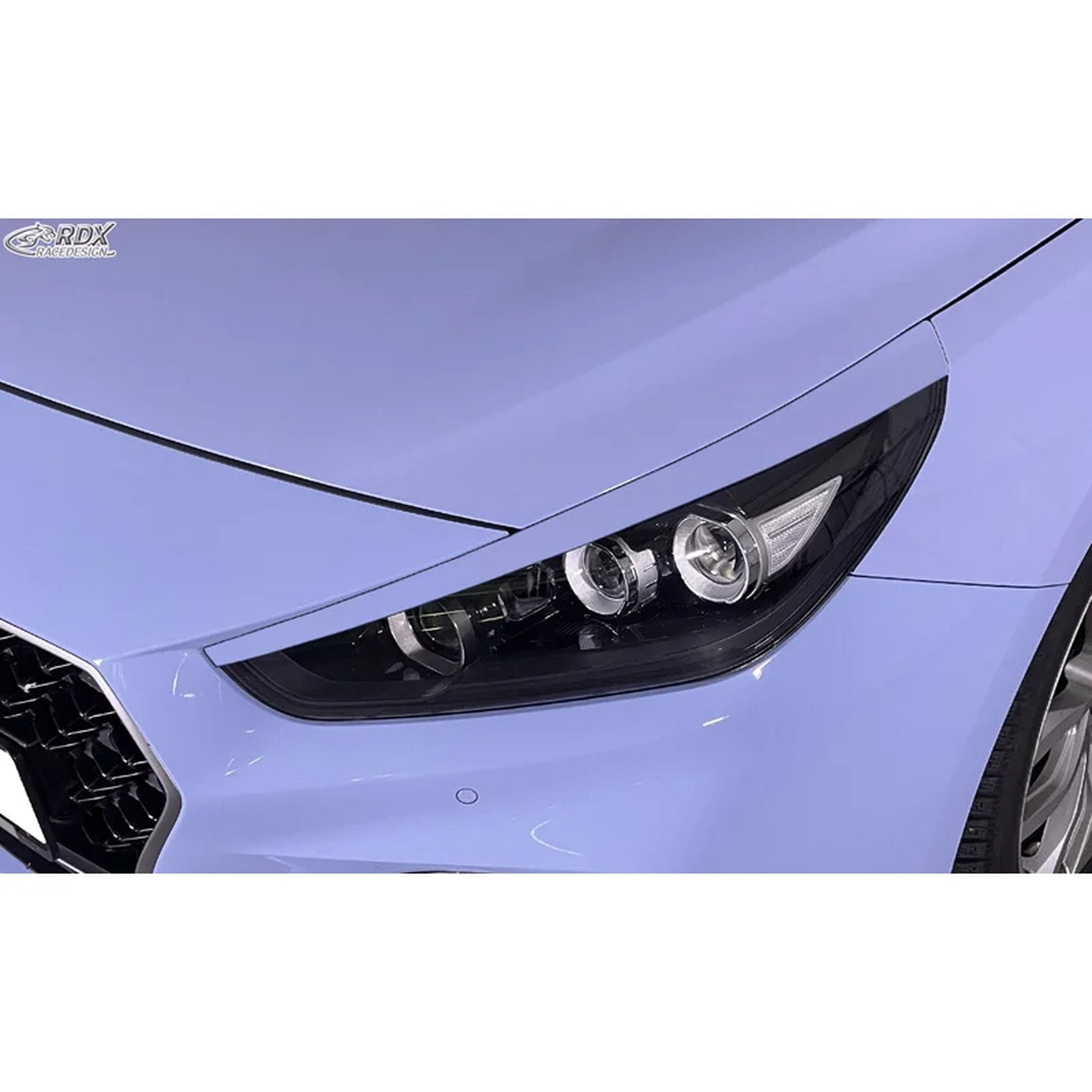 RDX Scheinwerferblenden für Hyundai i30 2017-2021 ABS TÜV