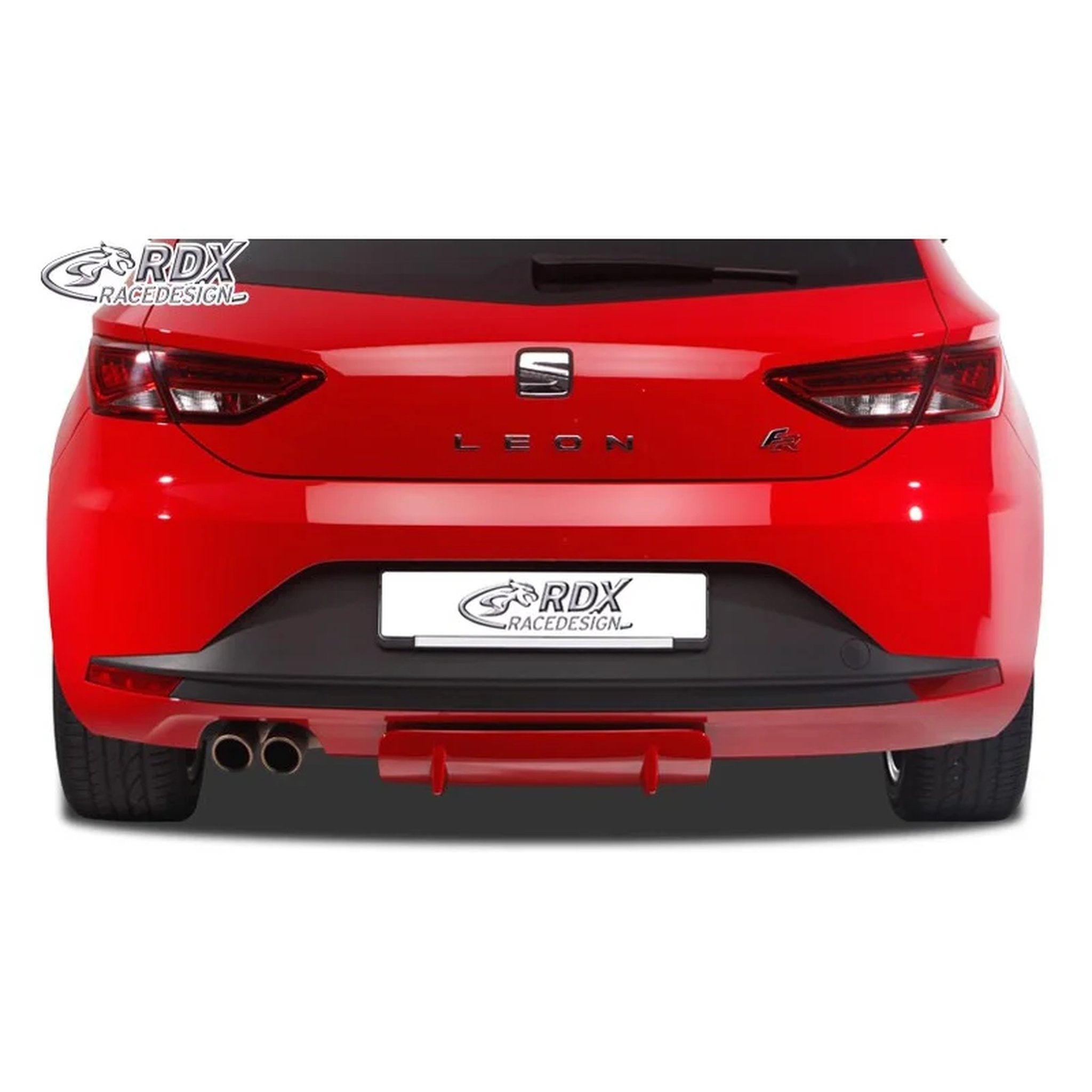 RDX Heckschürzenansatz Diffuser U-Diff für Seat Leon 5F inkl. FR/SC/ST 2012-2020