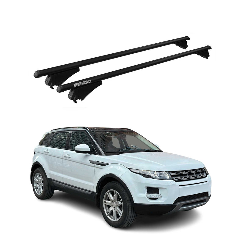 Menabo Dachträger für Land Rover Range Rover Evoque L538 2011-2018 75kg Schwarz